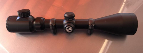 Usado muy poco. Vendo con anillas Leupold QR 1 pulgada.

Nitidez y claridad extraordinarias.

Con retícula 01