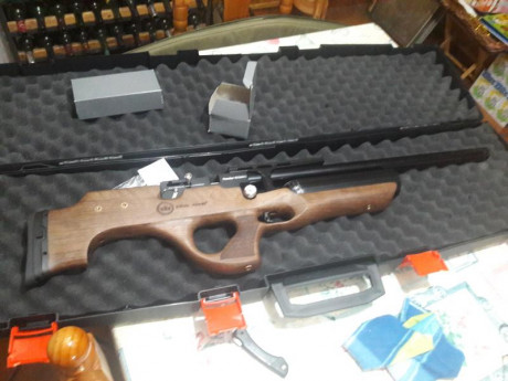 Buenas tardes,con motivo de adquisición de un nuevo proyecto vendo carabina kral Equinoks semiautomática.La 00