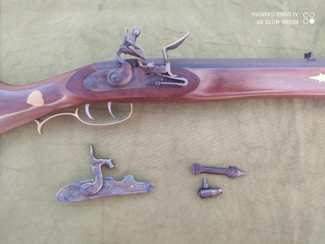 Saludos
Vendo Ardesa Pennsylvania de piston transformado a chispa, cal45 con muy poco uso.
La llave de 02