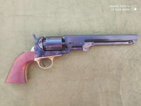 Saludos

Vendo Revolver Pietta 1851 Navy cal 36 de armazon de acero.

Apenas tiene uso.
Regalo 3 bolsas 02