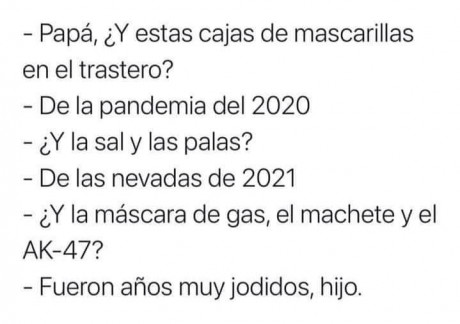 Imaginaos una situación caótica a nivel mundial. Podeis llamarla meteorito, sunami, glaciación, guerra 10