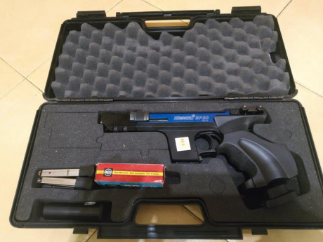 Se vende pistola de precisión en muy buen estado.
Mejor ver y probar si se quiere.
CARACTERÍSTICAS:
Pistola 01