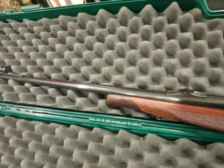 Rifle completamente nuevo,apenas ha disparado media caja de cartuchos.es de reestreno,ni la mas mÍnima 10