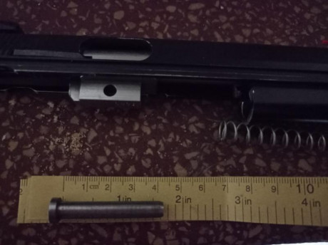 Buenas compañeros, necesito ayuda por favor, tengo rota la guia del muelle recuperador ( solo dispongo 20