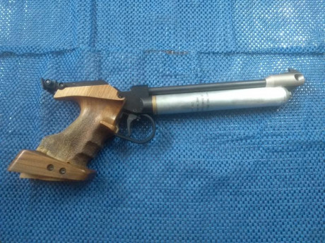 Se vende por no usar Walther cp2
Dispositivo de tiro en seco y fuego real
Empuñadura Moroni ergonómica 02