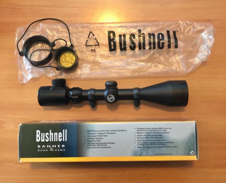 Usado muy poco. Vendo con anillas Leupold QR 1 pulgada.

Nitidez y claridad extraordinarias.

Con retícula 20