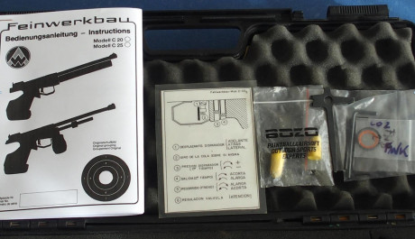 Vendo esta extraordinaria pistola de CO2 de competicion olímpica. Se trata del tercer modelo, mejorando 10