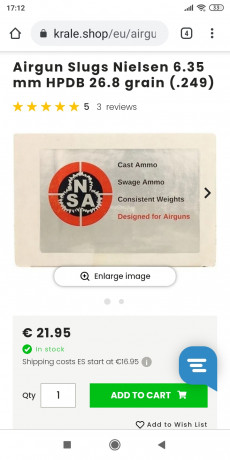 Pues el tema es que e comprado tres cajas de slugs con toda mi ilusion en krale y parece que a mi cañon 00