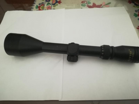 Vendo o cambio por punto rojo un visor Sutter 3-12x50 con tubo de pulgada y reticula sin iluminar mildott. 00