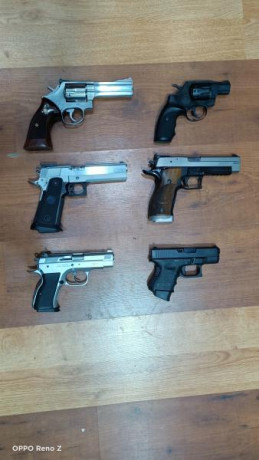 DEJO LA AFICION,POR LO TANTO VENDO VARIAS ARMAS,TODAS ESTAN EN PERFECTO ESTADO Y MUY MUY CUIDADAS

SIG 00