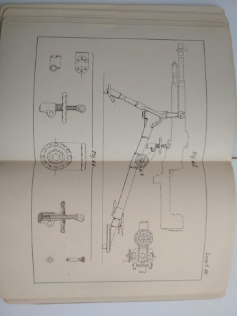 Se vende reglamento del fusil ametrallador hotchkiss 1922 (Benet Mercier) editado en el año 1925. 
el 00