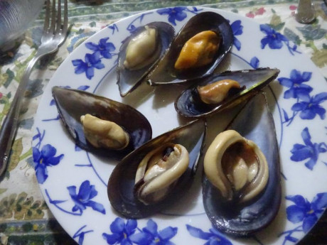 Hoy para comer acelgas hervidas y chuletón de vaca gallega vieja con seis semanas de maduración en cámara 91