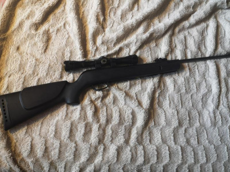 Con todo  el dolor de mi corazón tengo que poner en venta mi primera carabina. 

Es mi preciosa GAMO SHADOW 21