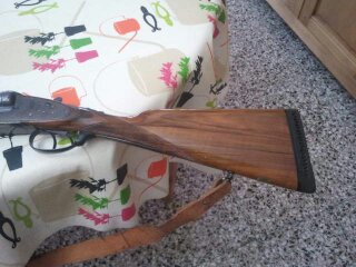 Vendo escopeta paralela Zabala Hermanos calibre 12/70 con cañones de 70 y chokes , 2 y 1, solista cóncava, 00