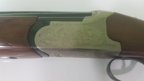 SE VENDE POR NO USAR .
ESCOPETA LAMBER SUPERPUESTA CALIBRE 12-70
CAÑONES 71 CM
EXPULSORA 
POLICHOQUES 00