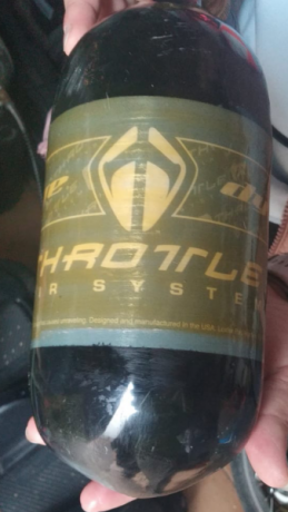 Vendo botella de fibra marca americana de paintball se vende sin griferia 100€ más envío 00