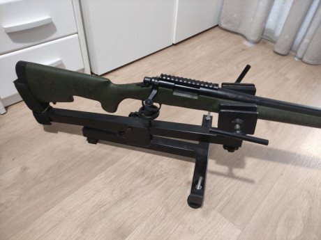 Buenas, cambio rifle Remintong XCR longe Range, un rifle valorado nuevo en 2200 euros, lo cambio por algo 01