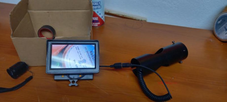 Hola vendo nocturno por no gastar,consta de pantalla,camara,linterna infrarojos t20,y pilas recargables,60€+envio 00