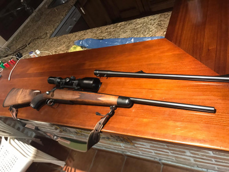 Un amigo me pide que publique esto:

Mauser m03 243, cañón 8x57 y carril picatiny

1650€

Para Mas info: 00