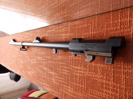 OPORTUNIDAD

 Pongo a la venta cañón blaser k95 para monotiro en calibre 30R blaser . En perfecto estado, 01