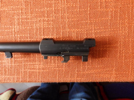 OPORTUNIDAD

 Pongo a la venta cañón blaser k95 para monotiro en calibre 30R blaser . En perfecto estado, 10