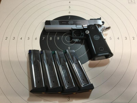 Vendo estas armas
Zona madrid-Toledo 
Más información y fotos por privado 

-STI Trojan 5” 9mm 950€
-SPS 01