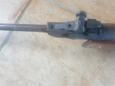 Gamo expomatic funcionando pero sin fuerza,le falta el cargador y la rueda del alza,está en mal estado
Cometa 22