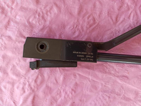 Hola, vendo cañon corto de norica black eagle en calibre 4.5, mide 354 mm de largo el cañon e incorpora 21
