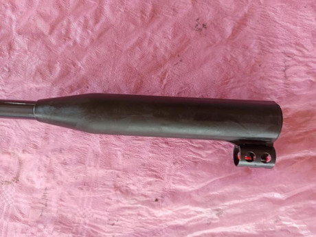 Hola, vendo cañon corto de norica black eagle en calibre 4.5, mide 354 mm de largo el cañon e incorpora 20