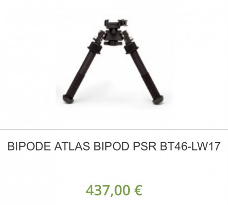 Pues es el caso que estoy mirando un bípode para la CZ del 22LR, de los que se sujetan a la anilla de 31