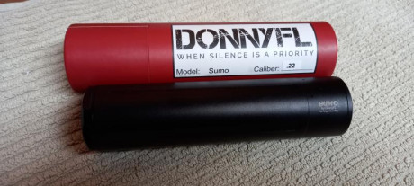 Hola buenas,vendo donnyfl para carabinas vulcan calibre 5,5 lleva rosca M14x1.25 sin apenas uso,sin duda 00