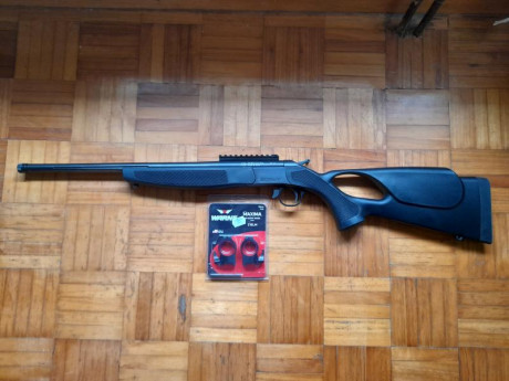 Monotiro Bergara Scout, calibre 308 Win., con monturas de 30 m/m desmontables Warne Maxima sin estrenar.
Precio 01