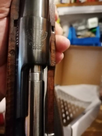 Hola, compré esté rifle aquí en el foro y no lo he usado, así que lo pongo en venta.

Es un Mauser Oviedo 02