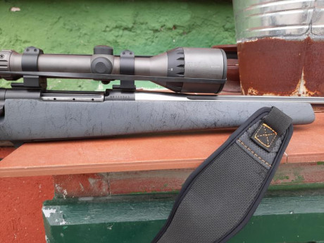 Buenas vendo el siguiente equipo
Rifle....Weatherby  Mark 5 ultralijero (2600 gr)
Encabado en aluminio
Calibre.... 00