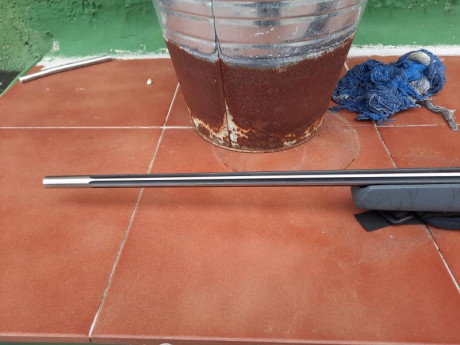 Buenas vendo el siguiente equipo
Rifle....Weatherby  Mark 5 ultralijero (2600 gr)
Encabado en aluminio
Calibre.... 10