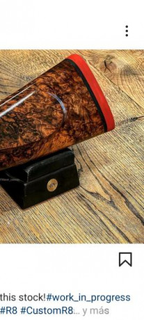 Aprobechando que quiero cambiar la cantonera que trae el rifle porque es mas bien durilla me gustaria 02