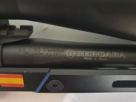 Bergara BMP 6,5 Credmore
Disparador Timney
Visor Delta Stryker 5-50 x 56
No mas de 200 disparos.

2.500 02