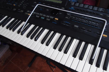 Un buen teclado semiprofesional. Tiene algún signo de uso pero está funcional al 100%, el único defecto 01