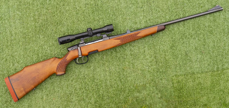 Rifle STEYR-DAIMLER PUCH AG Steyr Modelo M. calibre 30-06 Spr. made in AUSTRIA lleva visor Carl Zeiss 01