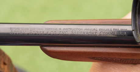 Rifle RUGER Sturm Ruger Co. modelo num. 1 en calibre 270 Win.accion de palanca, monotiro, lleva visor 02