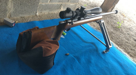 Buenas compañeros.

Por dejar la afición un compañero me pide que le ponga a la venta su carabina del 02