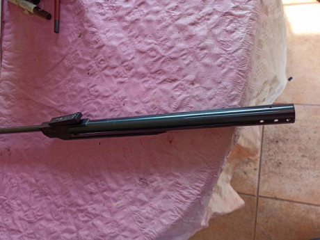 Hola, vendo cañon corto de norica black eagle en calibre 4.5, mide 354 mm de largo el cañon e incorpora 160