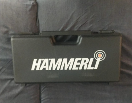 Se vende Hammerli AP 40 en perfecto estado con 3 botellas pcp, 500 €, es de un amigo del club de tiro, 00