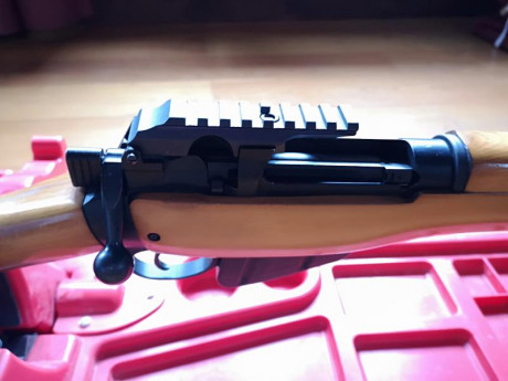 Sin taladrar, se monta en minutos.
Nueva sin uso 
Para Lee Enfield 4 y 5
70€
636142876 01