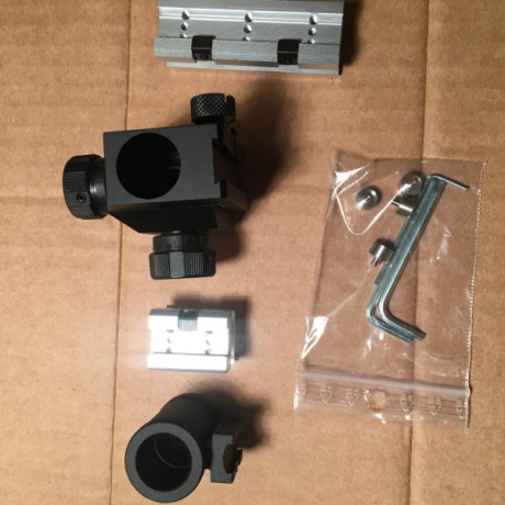 Buenas,vendo este diopter y tunel de walther,con elevamiras y contrapesos mas herramientas para su instalacion,todo 02