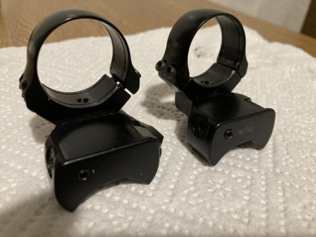 Se venden monturas apell, para blaser del 30 mm, como nuevas, 225€. 11