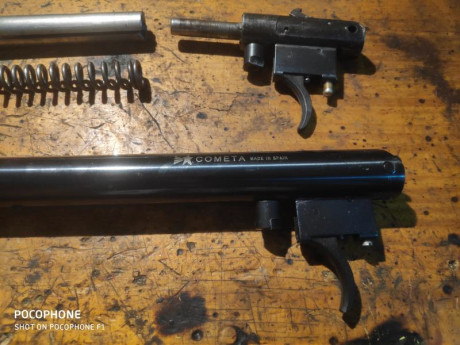 Pues lo dicho, vendo repuestos de cometa Fénix, se vende todo junto. 
60 euros más portes. 12
