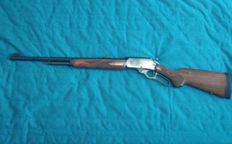 Se vende rifle Marlin calibre 444. 
Lleva los siguientes accesorios:  cantonera limbsaver para amortiguar 01