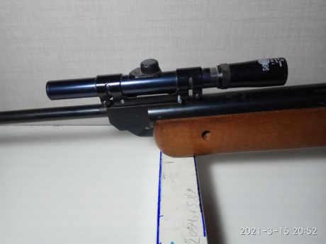 Hola, tengo una Norica mod. 90 que lleva la mira colocada donde va el alza y el caso es que la mira está 00