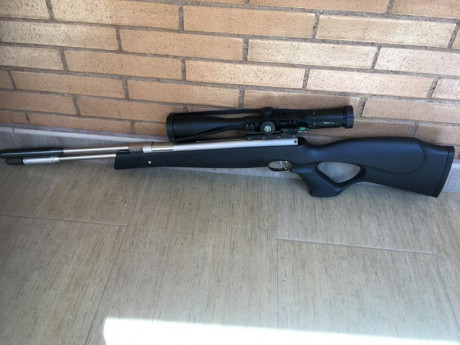 VENDO CARABINA WEIHRAUCH HW97 INOXIDABLE MATE BLACK LINE STL - CALIBRE 4,5-COMPRADA NUEVA EN SEPTIEMBRE 02